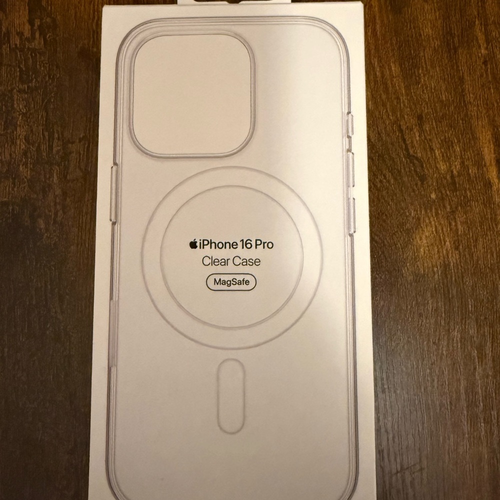 Apple iPhone 16 Pro Clear Case with MagSafe